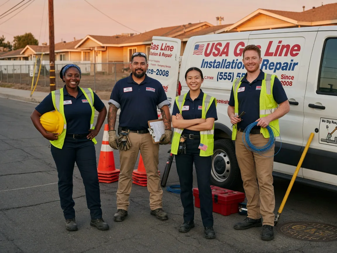 Gas Line Installation company in Meadowlands, MN